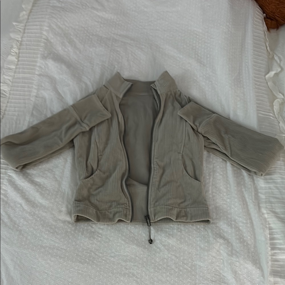 Lululemon Athletica Gray Utility Jacket